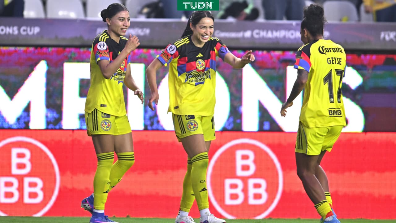 América vence 3-1 a Gotham y está en la Final de la Concacaf W Champions Cup