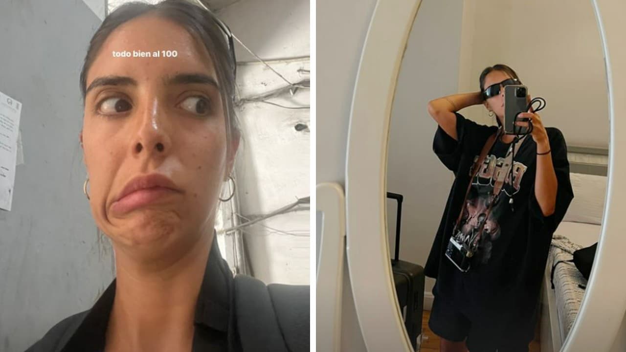 Dejó ver que tenía un poco de impresión al llegar al lugar donde se hospedaría, pero al entrar a su habitación descubrió que estaba bien.
<br>