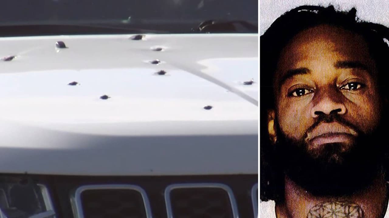 Incidente de ira al volante deja un auto con 13 agujeros de bala en carretera del condado Delaware