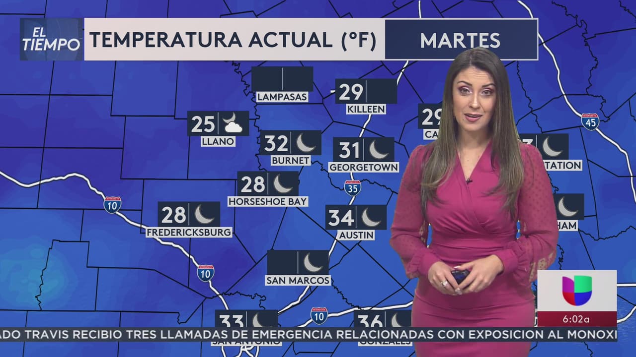 Subirán las temperaturas en San Antonio, pero vendrá otro frente frío