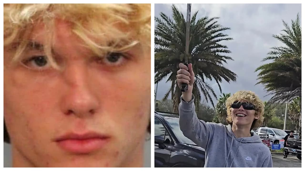 Seguidor de Trump enfrenta cargos tras intimidar con un machete a simpatizantes de Harris en Florida