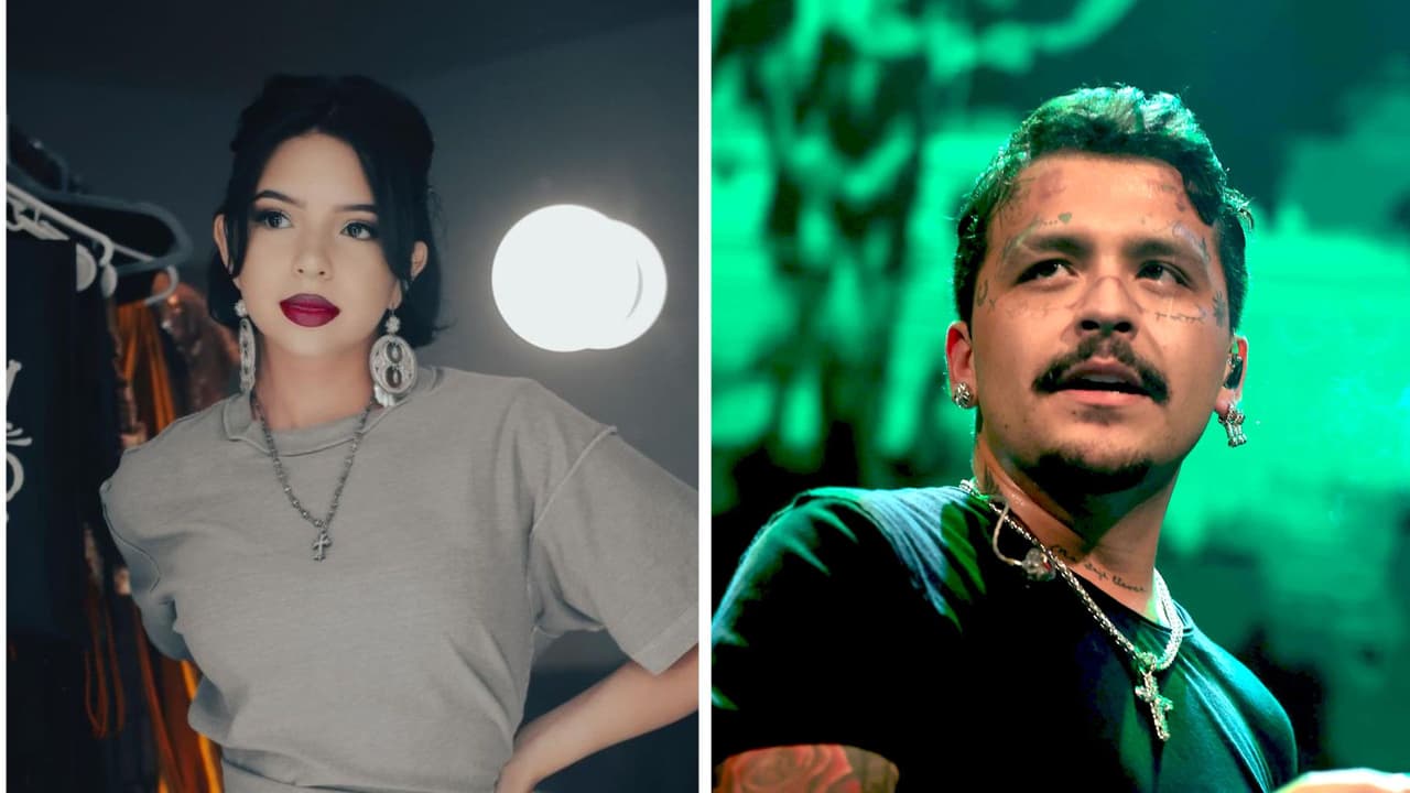 TikToker pone en evidencia a Christian Nodal: Lo captó afuera de una boutique de vestidos de novia 