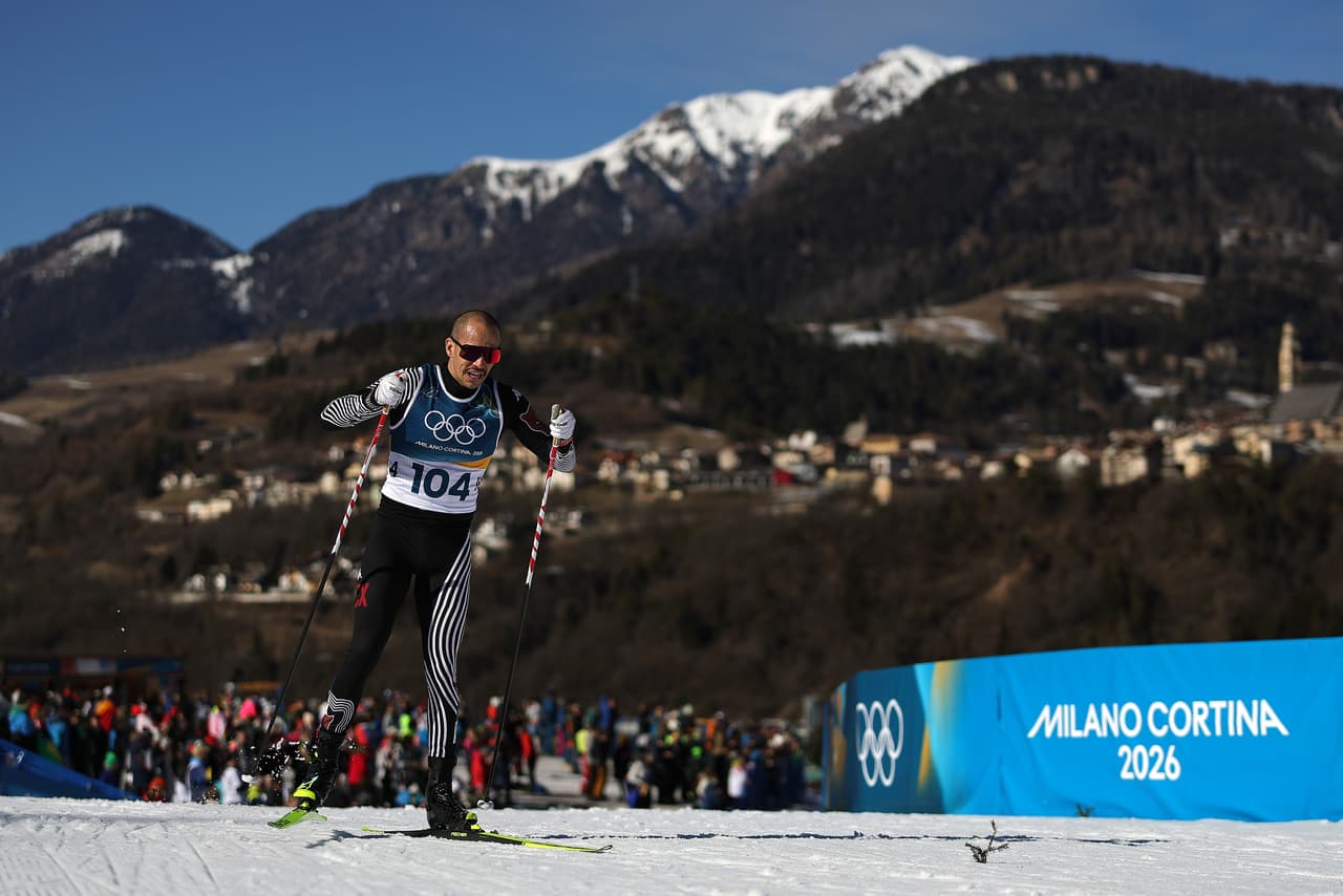 Allan Corona logra completar su participación en Milano Cortina 2026