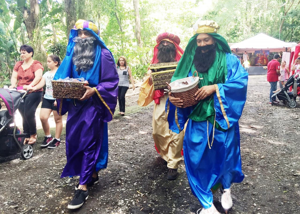 Bosque San Patricio recibe a los Tres Reyes Magos