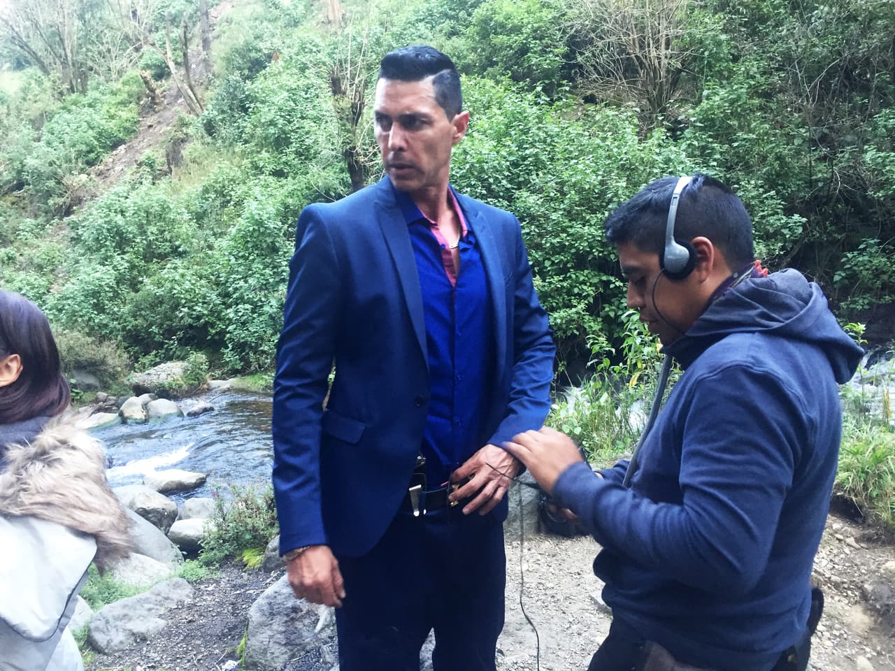 Protagonizaron una intensa escena de disparos y persecución.