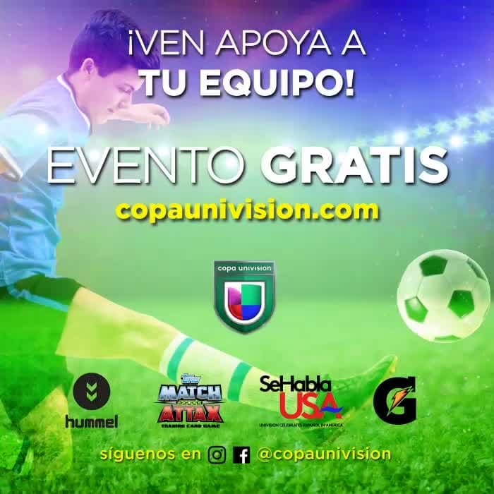 ¡No te quedes fuera de Copa Univision San Antonio!