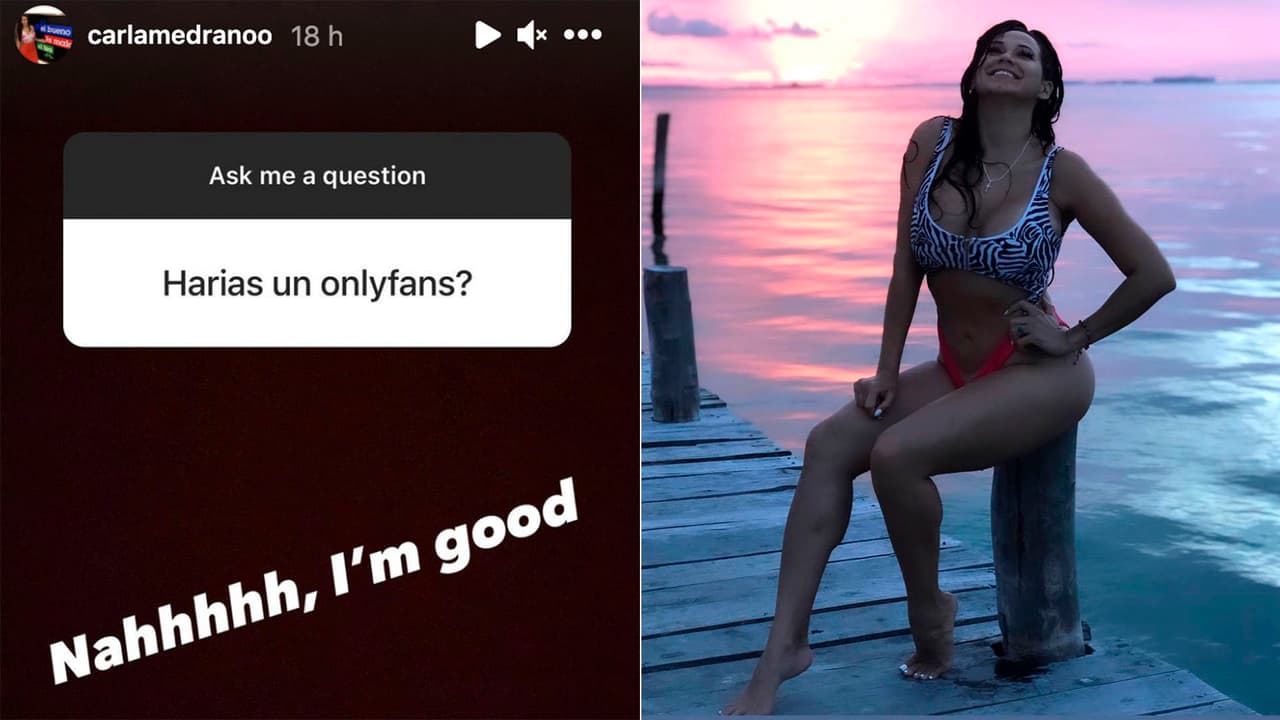 Sin embargo, 'La Jirafita' sigue firme, negando por ahora esta posibilidad y dice que “está bien” así como está.