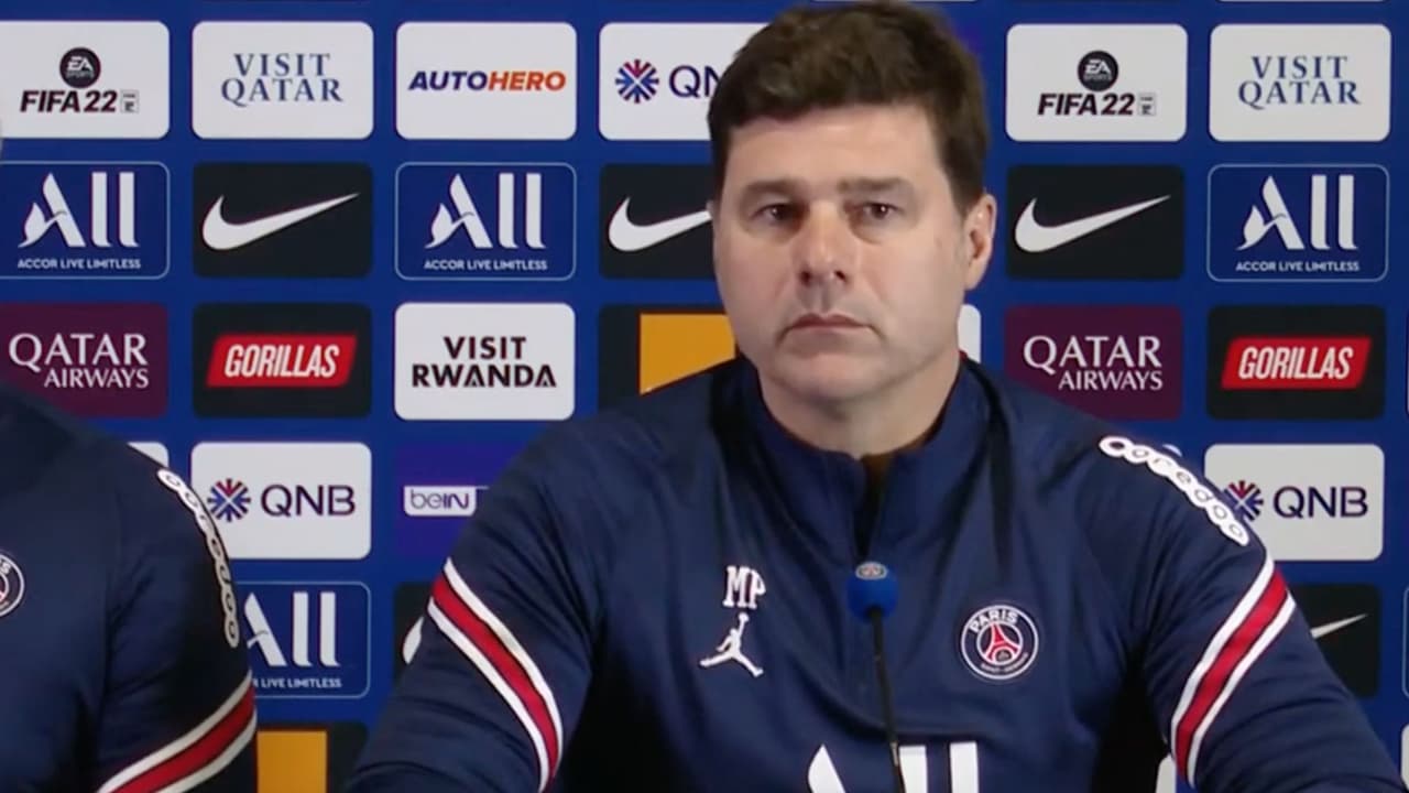 Pochettino rechaza que haya problemas en el vestidor del PSG