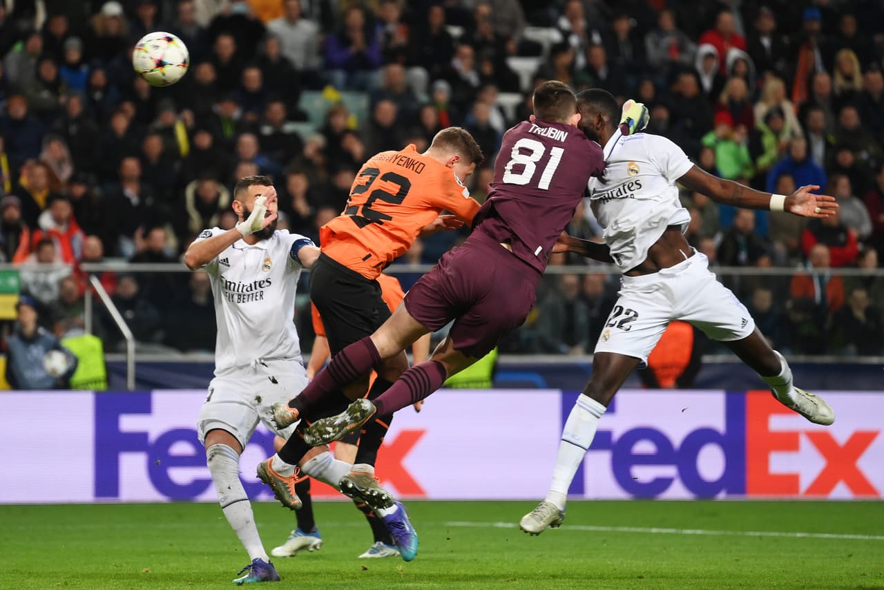 Un gol en el tiempo de compensación de Antonio Rüdiger le dio el empate al Real Madrid en su visita al Shakhtar Donetsk en la UEFA Champions League.