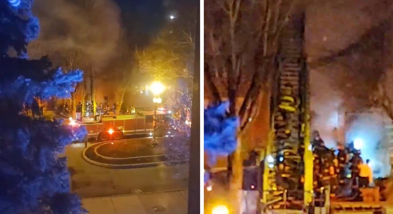 Incendio deja a dos personas de la tercera edad heridos en Near West Side