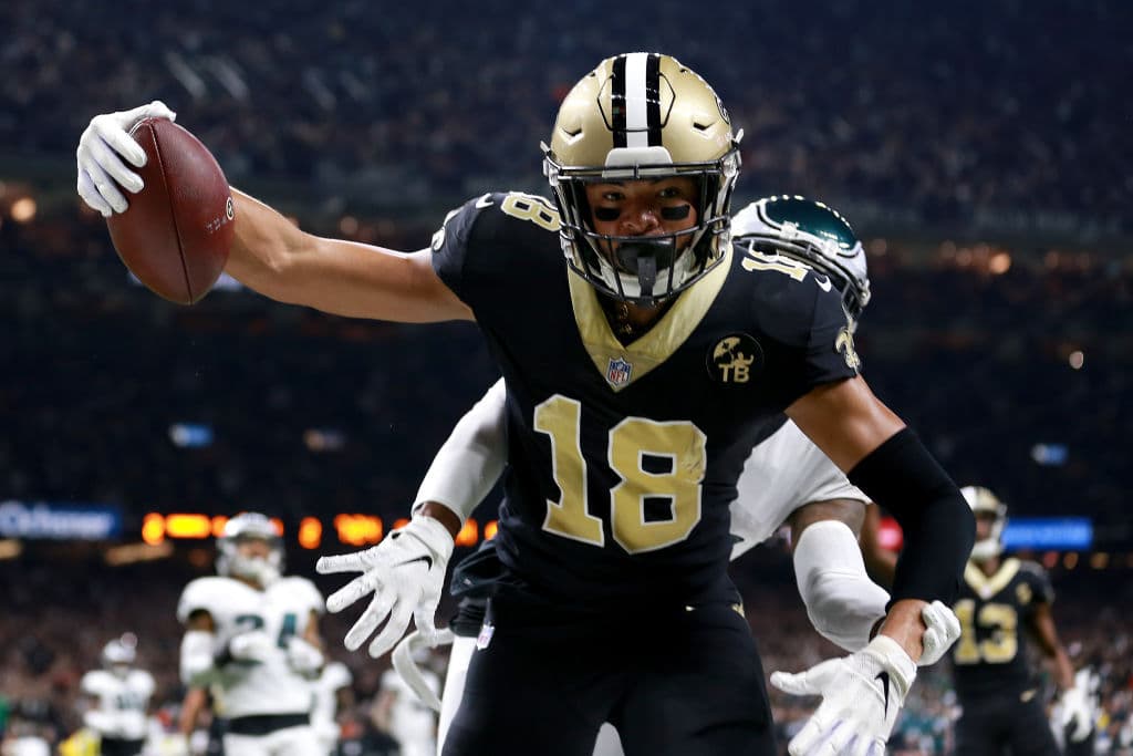 La recepción de anotación de Keith Kirkwood en el segundo cuarto, fue la tercera para él en Playoffs en su carrera. Salió de la Universidad de Temple sin ser reclutado en el Draft.