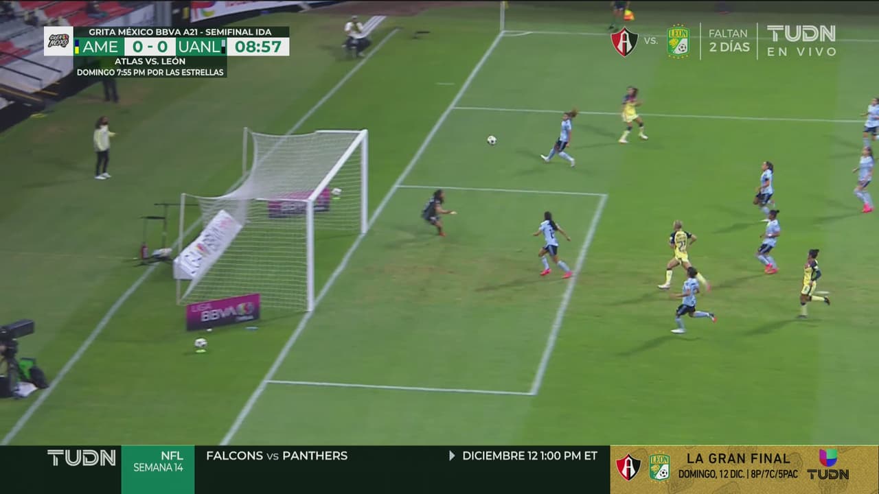 ¡Casi hace un golazo! Dani Espinosa encara e intenta con un riflazo