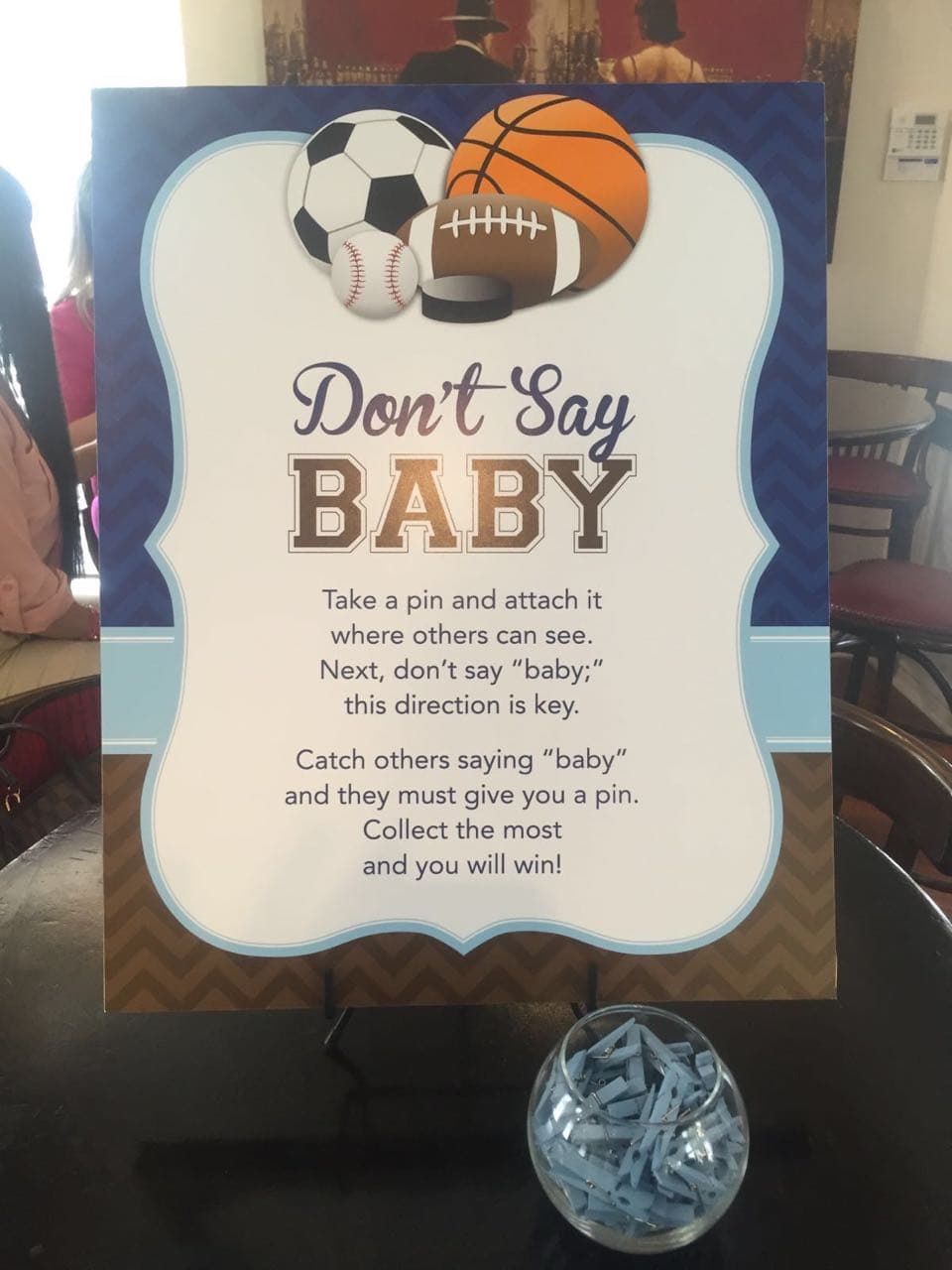 Esta fue una de las reglas.