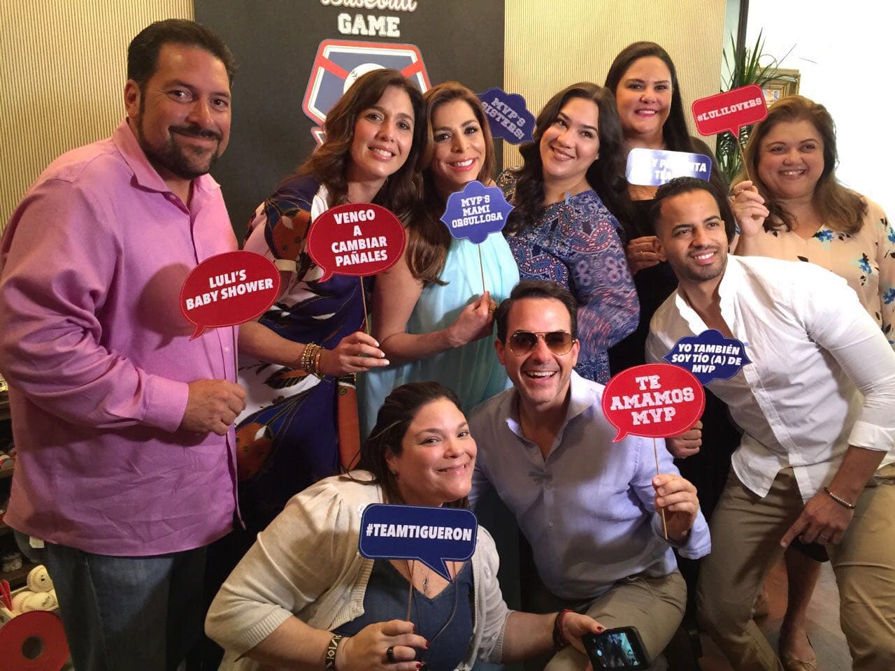 Los invitados estuvieron felices.