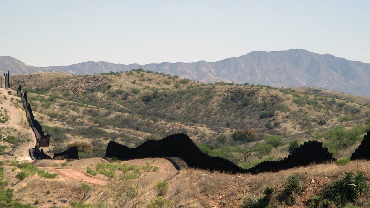 Frontera cerca de Nogales, Arizona