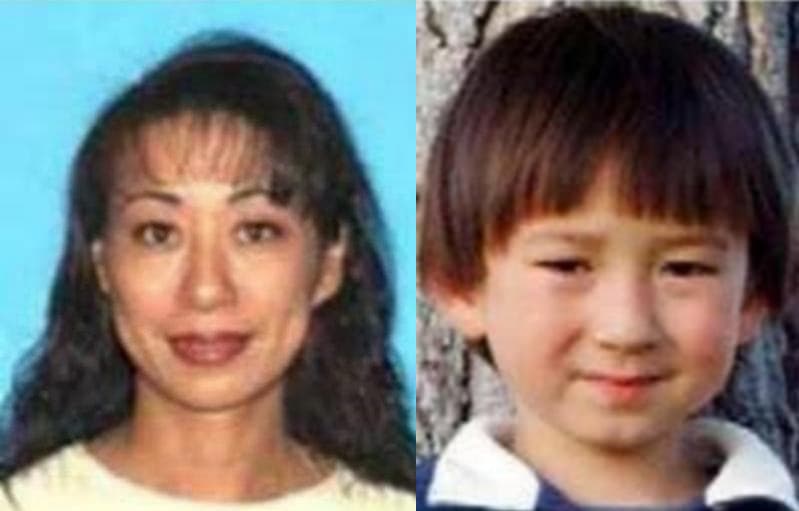 <b>Reiko Greenberg-Collins</b> es buscada por secuestro internacional. Se cree que el 16 de junio de 2008, la mujer salió de Santa Ana, California, con su hijo de seis años, Keisuke Christian Collins, y viajó a Japón. Greenberg-Collins estaba en una disputa parental con el padre del menor.