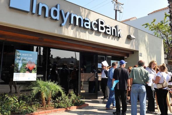 14. Indymac (banco) - 31 julio 2008 - $32,700 millones.
