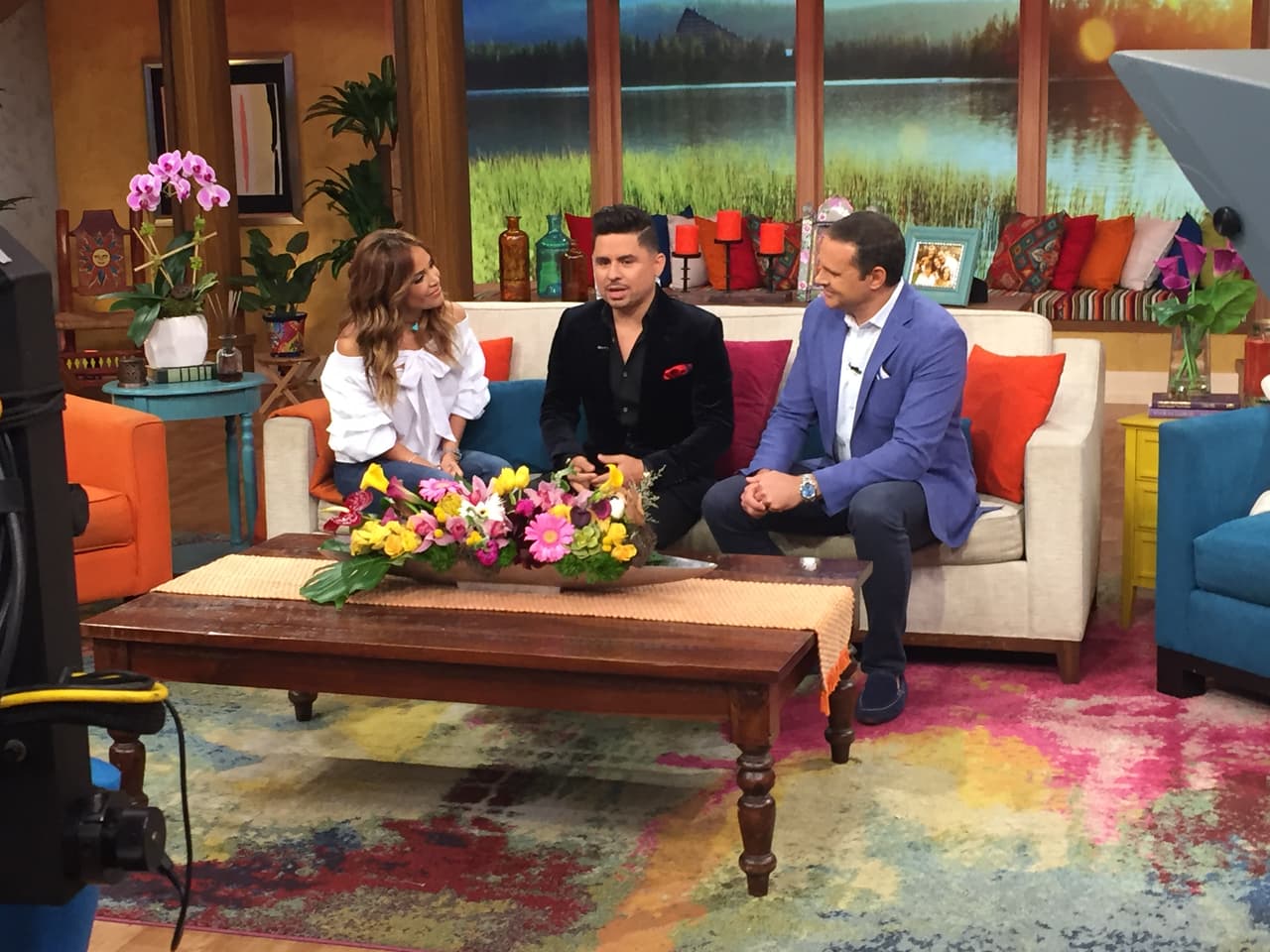 El cantante llegó listo para abrir su corazón y recordar momentos importantes que marcaron su vida.