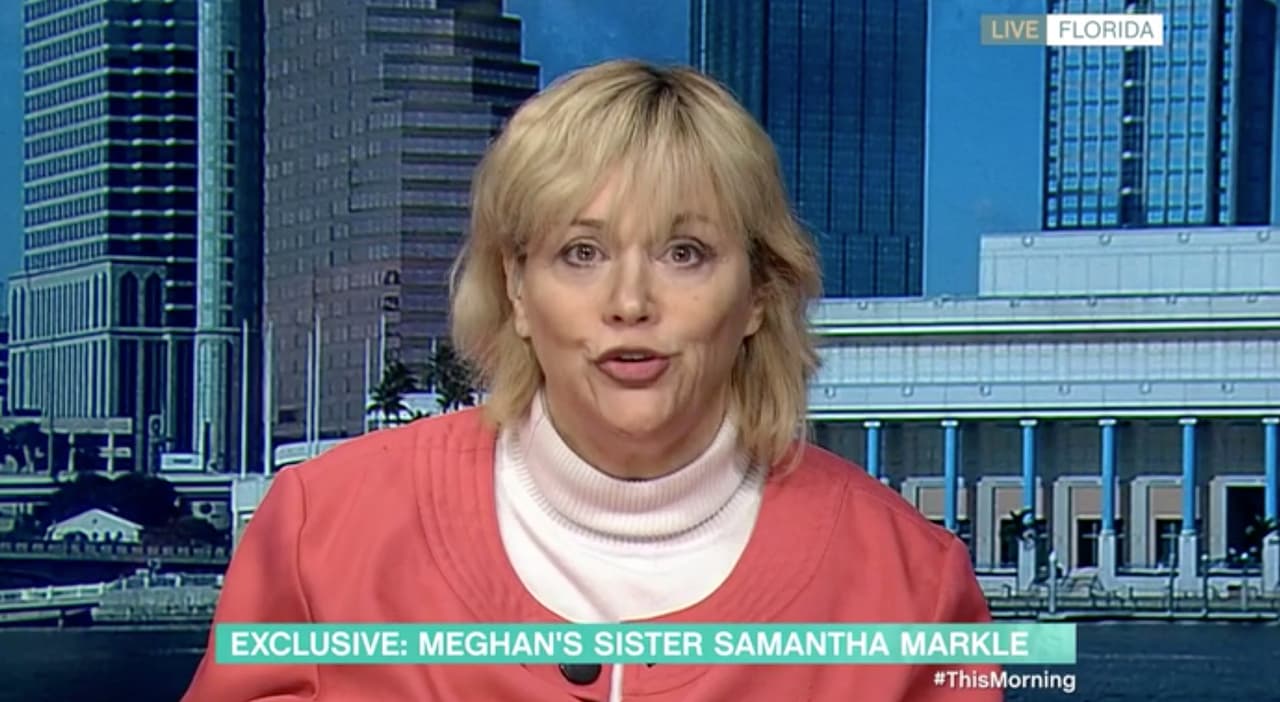 En el emotivo texto, la duquesa de Sussex se habría referido a su media hermana, Samantha, "a quien apenas conozco".