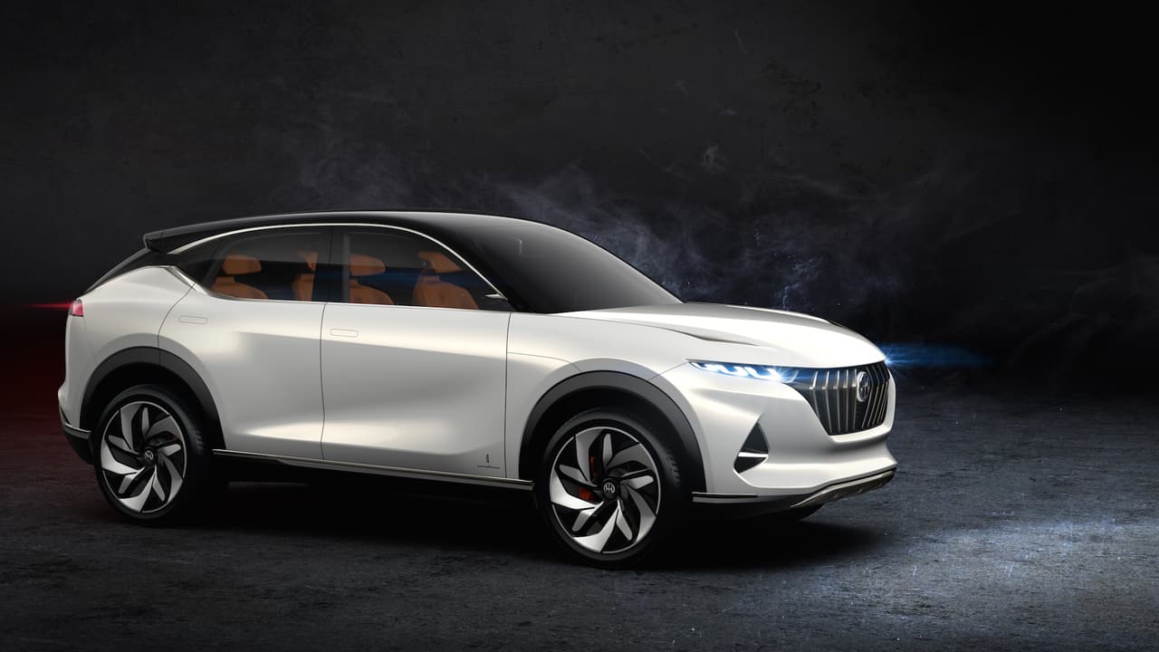 <b>Pininfarina Hybrid Kinetic K350 concept</b>
<br>La sociedad entre Pininfarina y Hybrid Kinetic arroja interesantes productos en China. El primero de ellos es esta SUV 100% eléctrica, K350 concept, la cual está dirigida a un público joven.
