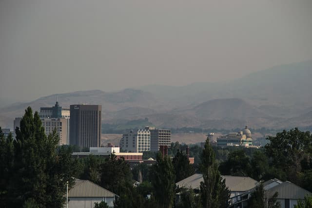 En la imagen 
<b>Boise,</b> en Ohio, figura en el lugar 21 de la lista de mejores ciudades para jubilarse en Estados Unidos. 
<br>