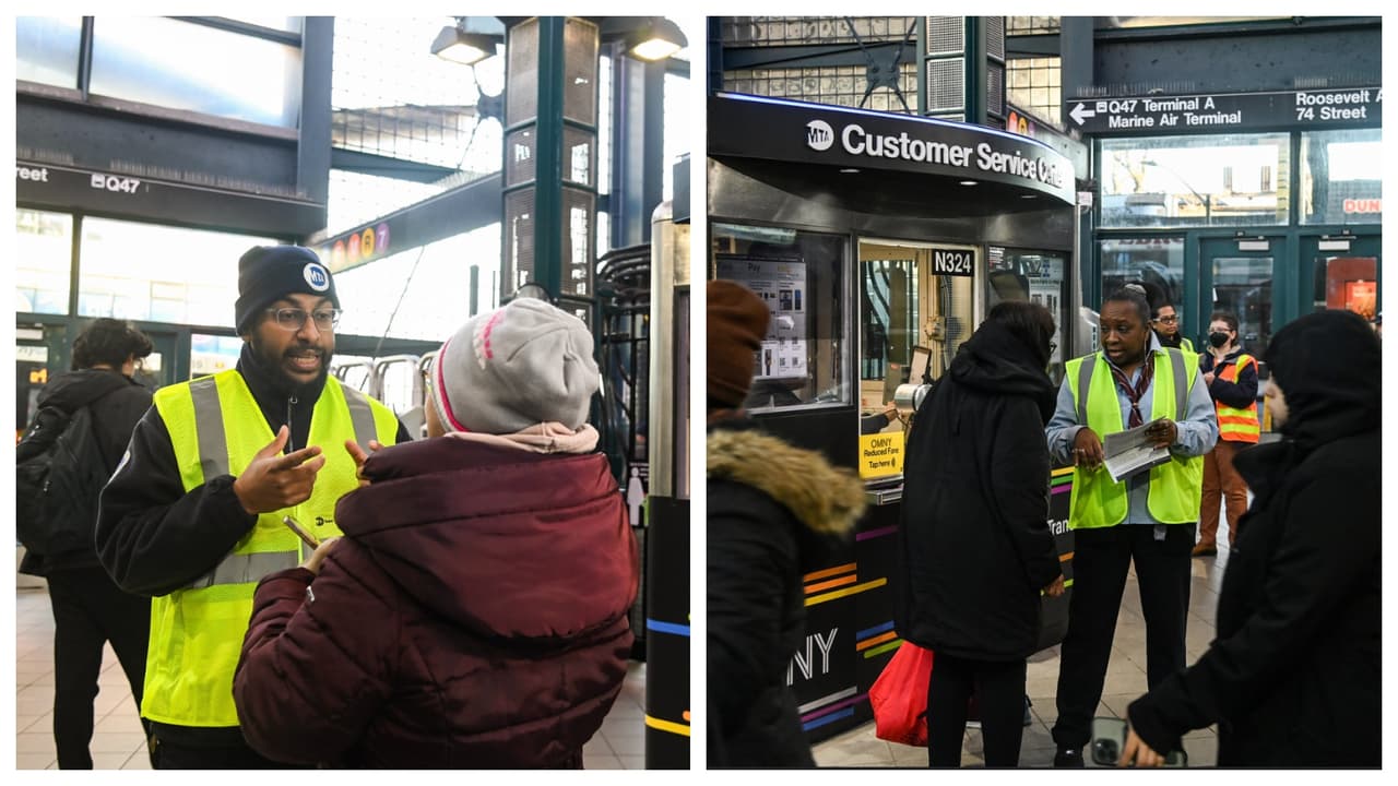 ¿Perdido en el subway? Más de 2,000 agentes caminan por las estaciones para ayudarte