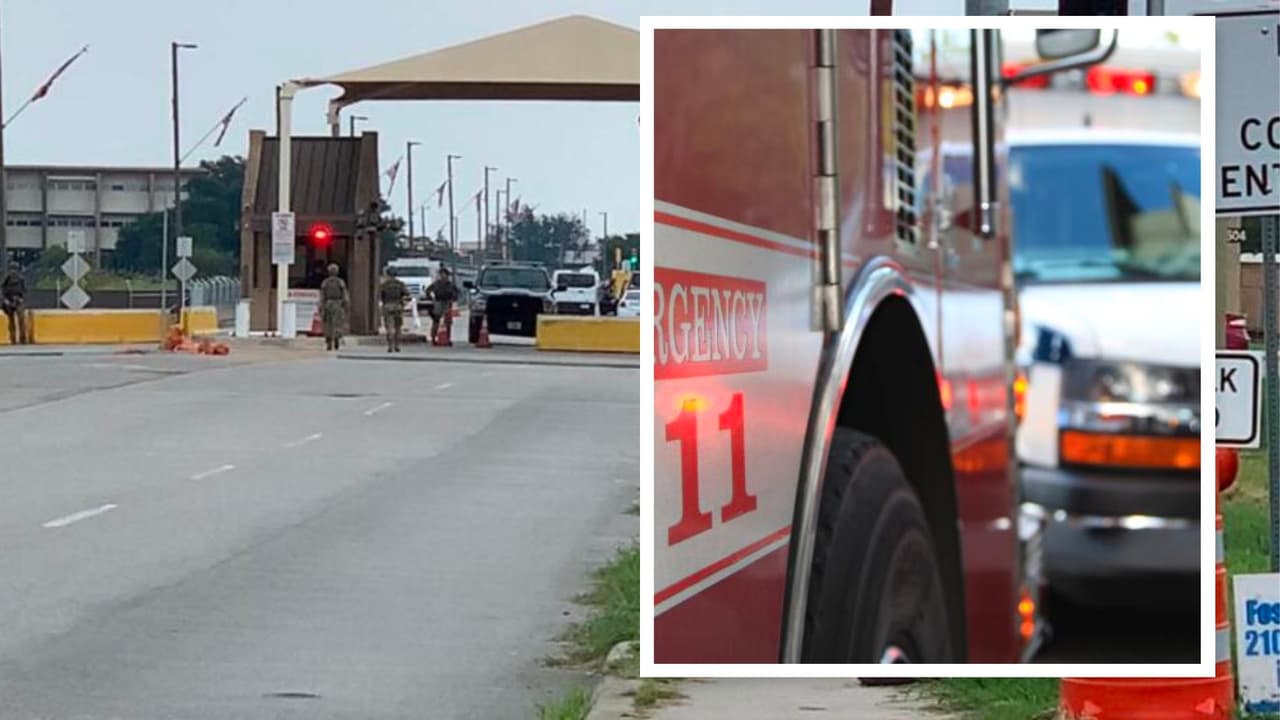 Cierran la entrada principal de la Base Aérea Lackland debido a un paquete sospechoso
