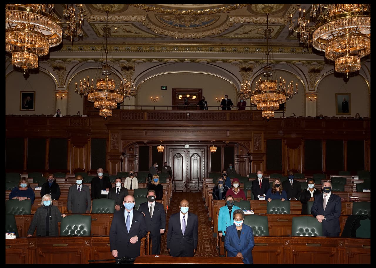 El Colegio Electoral de Illinois ratifica la victoria de Joe Biden y Kamala Harris 