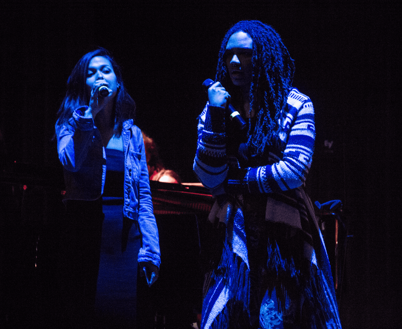 Nella y Tonina entonaron las notas más lindas de 'La tierra del olvido' durante la prueba de sonido final.