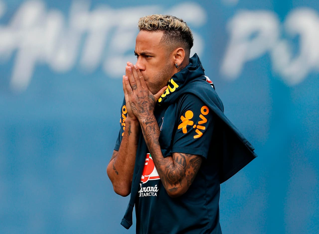 Neymar está listo para enfrentar a Costa Rica
