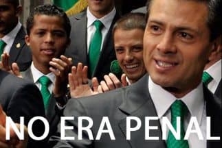 'No fue penal', dice el presidente Peña Nieto