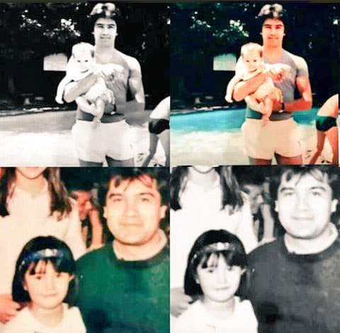 <b><a href="http://www.univision.com/temas/dulce-maria" target="_blank">Dulce María</a></b> es la copia de su papá, se parecen muchísimo.