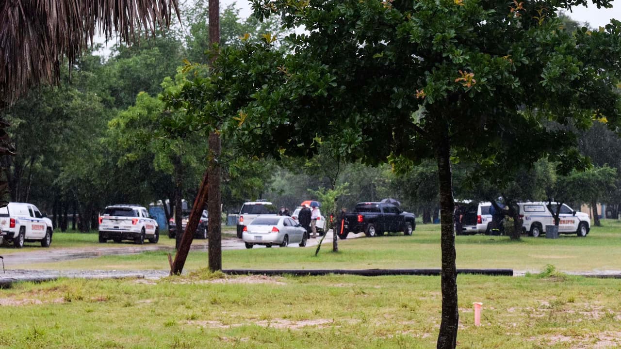 Trabajadores del parque fueron los que hallaron el cuerpo del bebé dentro de un baño portátil.