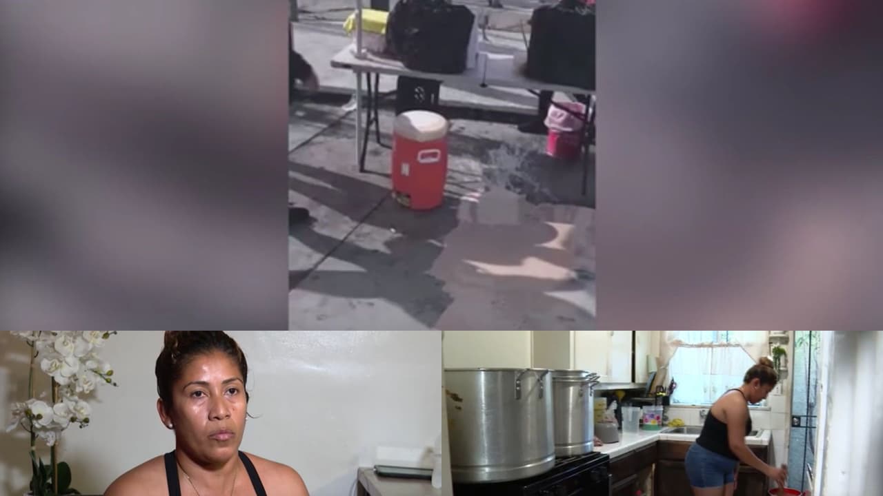 "Tengo que trabajar por mis hijos": le botan el champurrado a vendedora ambulante de LA y denuncia racismo