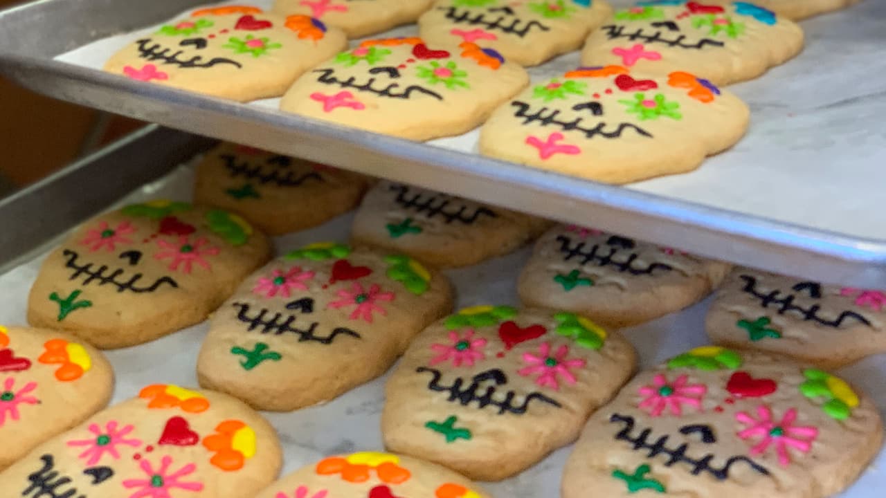 El tiempo de horneado de las galletas es de 20 minutos.