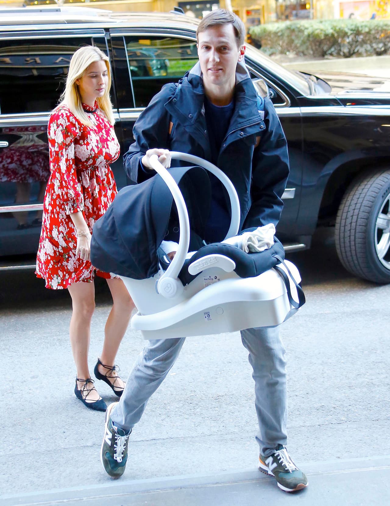 ¿El abuelo, Donald Trump, ya conocerá a el nuevo bebé?