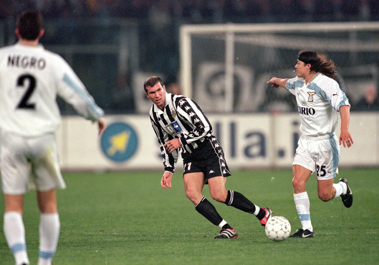 No se achicaba ante nadie, ni siquiera aunque tuviera enfrente a Zinedine Zidane en su etapa de la Juventus de Turín.