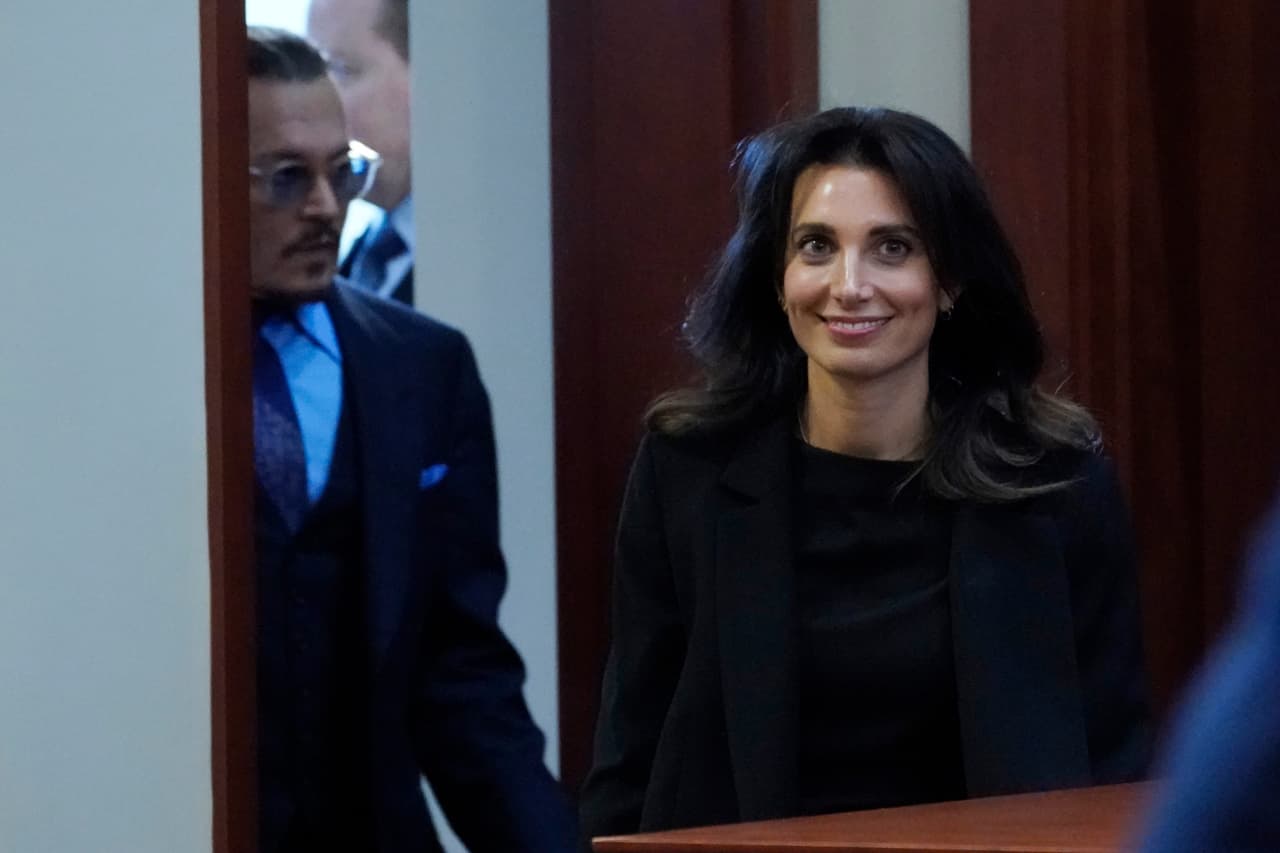 Joelle Rich, abogada de Johnny Depp
