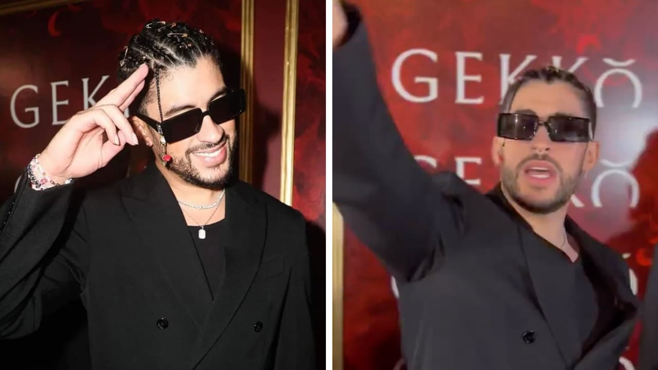 Le chocan el auto de 3,5 MDD a Bad Bunny afuera de su nuevo restaurante