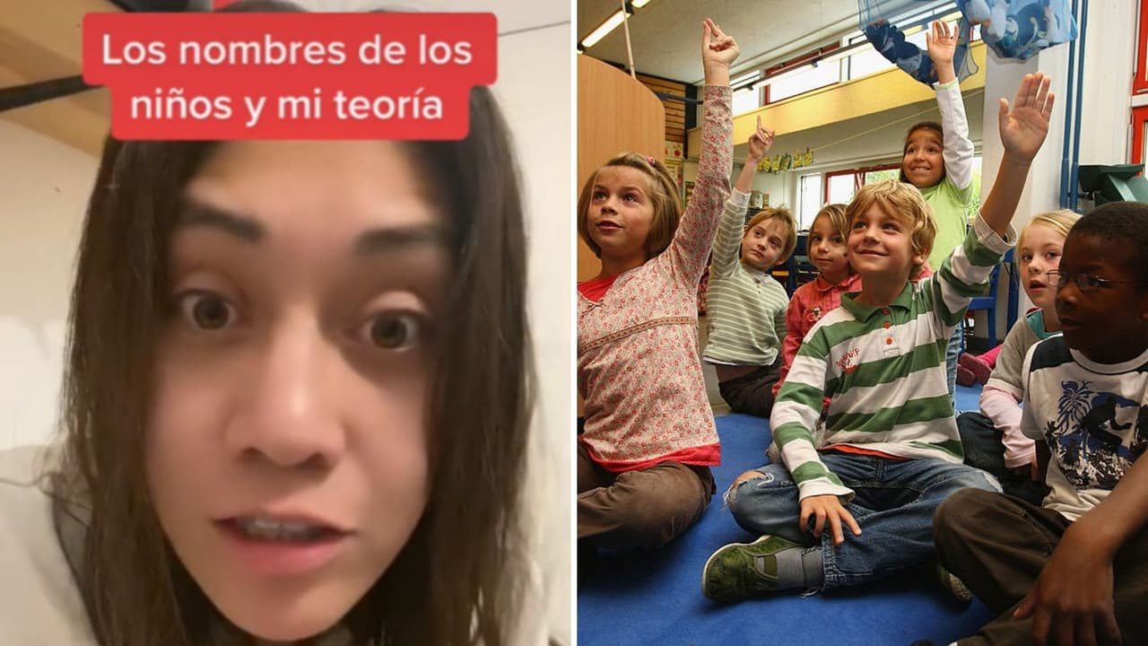 ¿El nombre define la personalidad de un niño? Maestra expone curiosa teoría y se hace viral