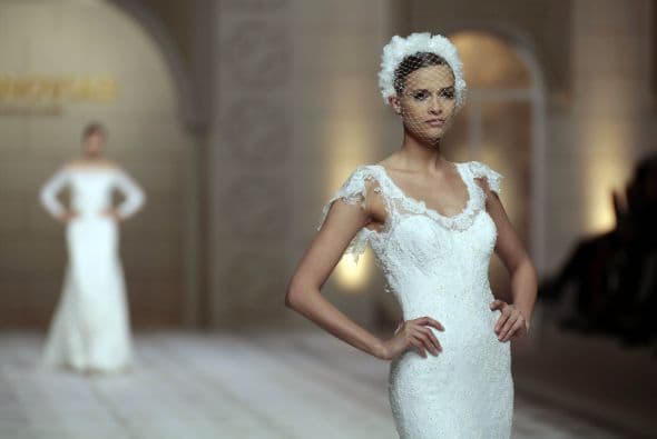 La modernidad se hizo presente combinada con los tradicionales y protagonistas encajes.