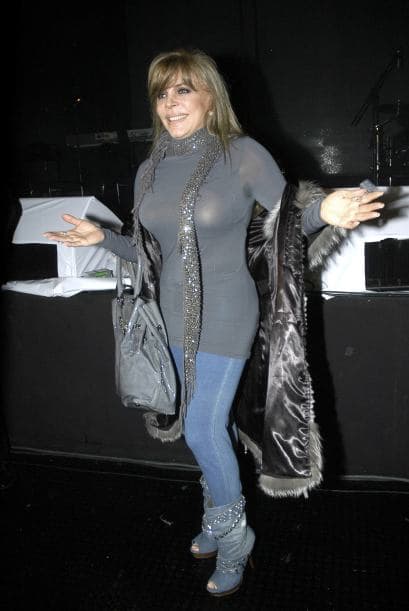 Aunque después tuvo que recurrir a unas cuantas cirugías para evitar los rasgos de la edad.