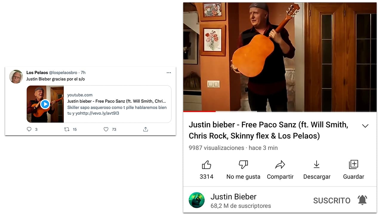 En las siguientes publicaciones agradecieron a Justin Bieber