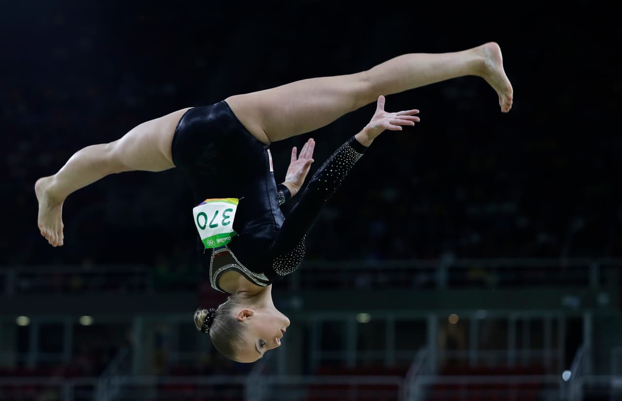 Webers no perdió la oportunidad y llevó a cabo una rutnia impecable y llena de elegancia.