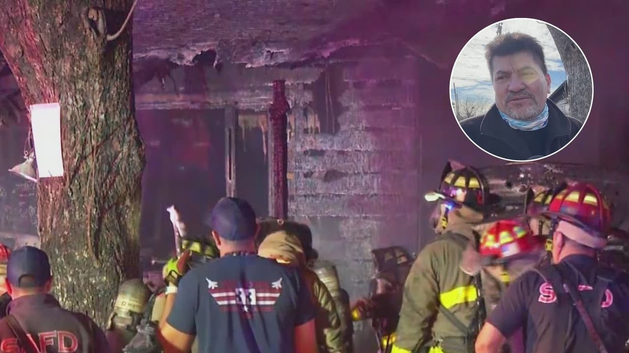 Incendio por posible pirotecnia destruye la casa de una familia hispana en San Antonio