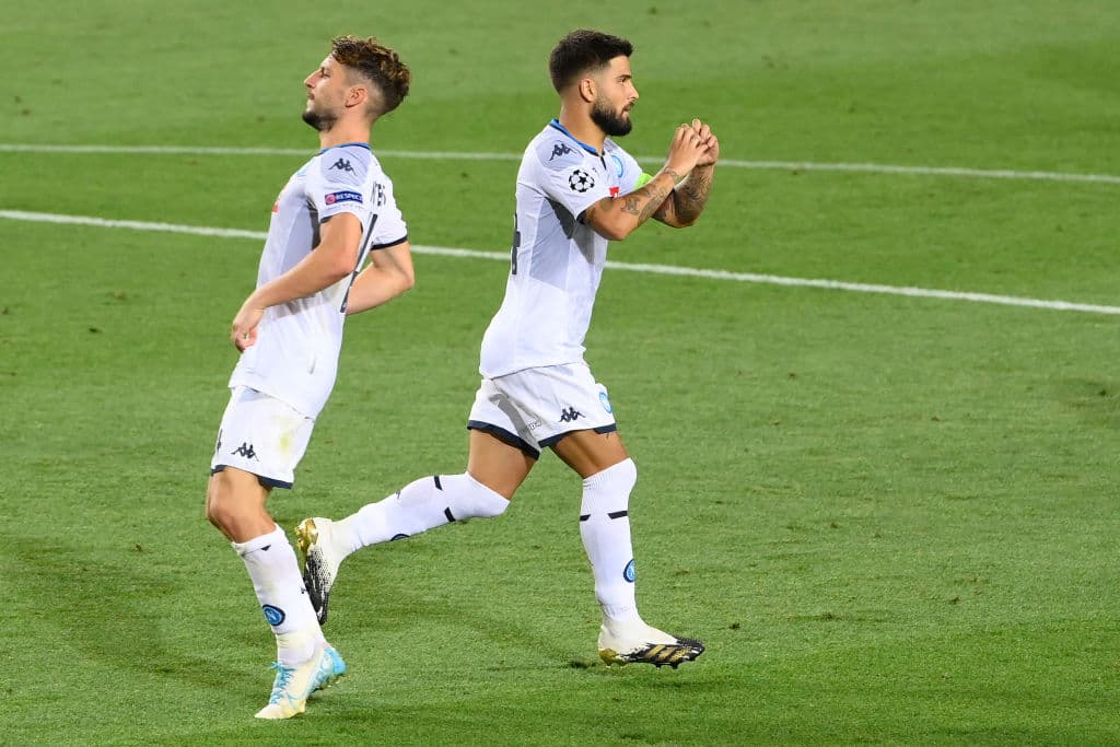 Insigne (45+5’) marcó el gol que podría meter al conjunto italiano al partido.