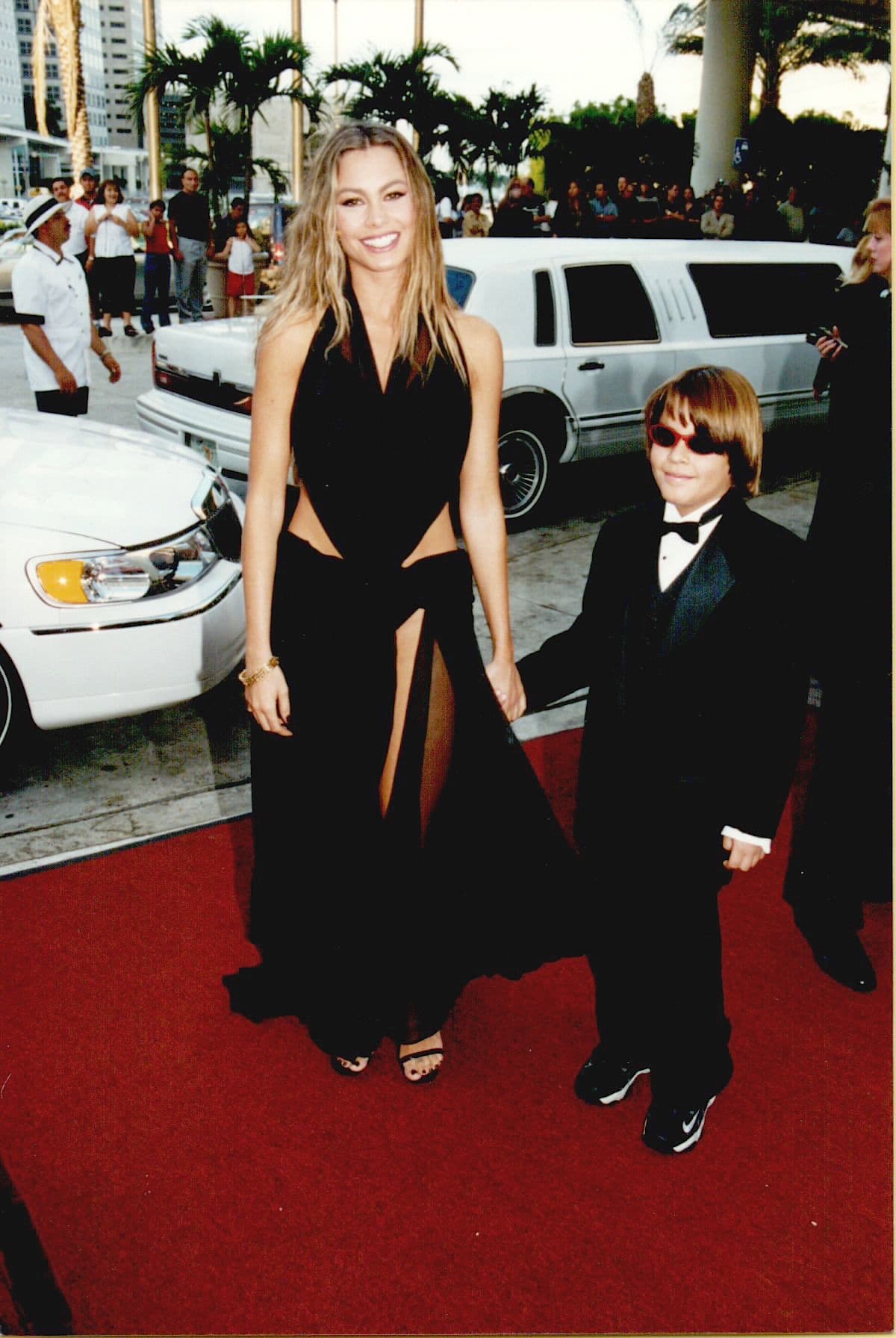 En 2000, la actriz colombiana se dejó ver en la alfombra roja de Premio Lo Nuestro con este numerito.