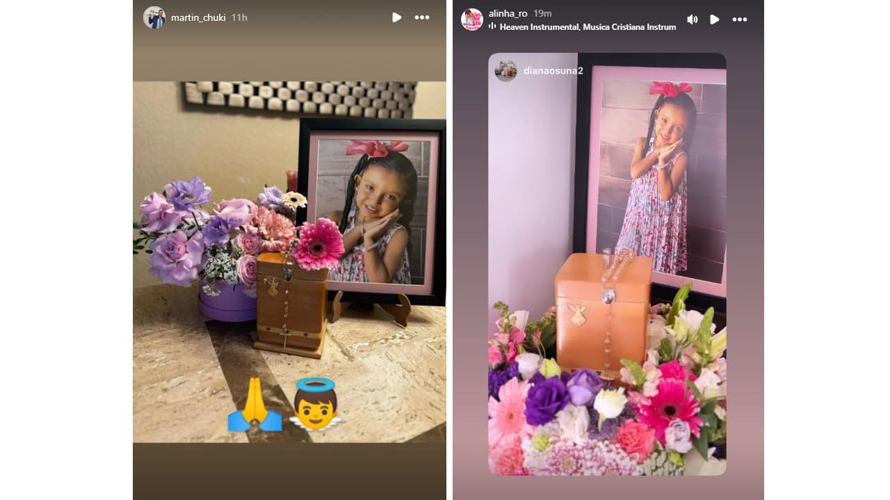 Martín Rodríguez, integrante de La Adictiva recordó a su fallecida hija; Diana Osuna, madre de Alinha también compartió emotiva foto.
