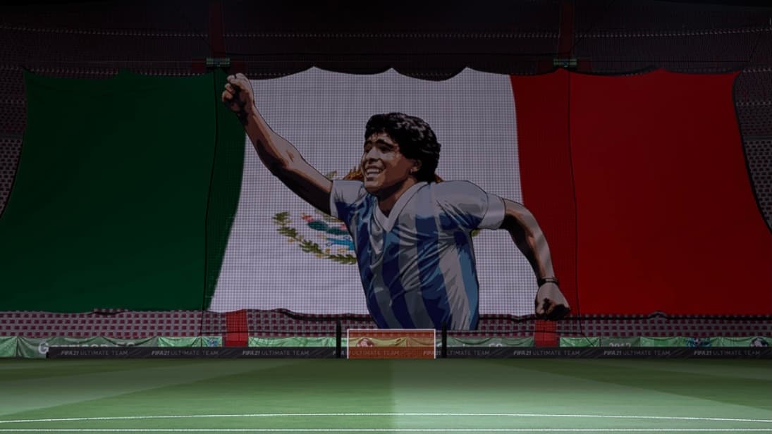 FIFA21 despide a Maradona con un homenaje en el juego