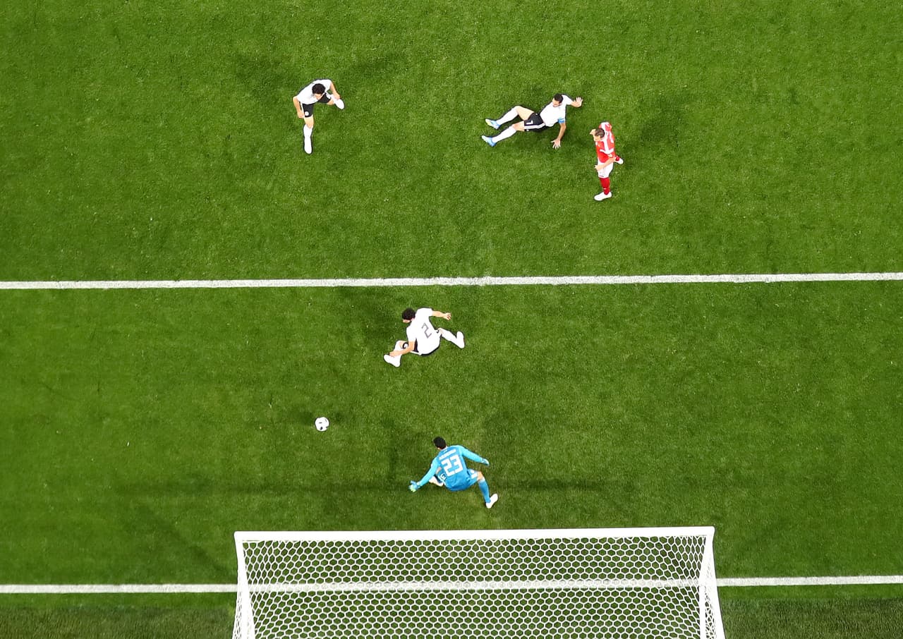 39: autogol de Ahmed Fathi en contra de Egipto, al minuto 2 del segundo tiempo. Rusia 1-0 Egipto